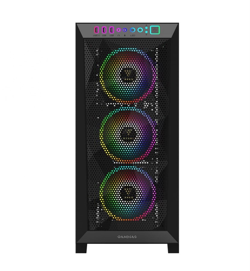 Gamdias Athena M Elite Rgb Atx Mid Tower Computer Case Price In