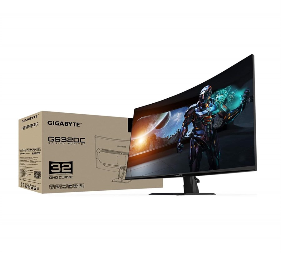 Gigabyte Gs Qc K Hz Qhd Va Curved Gaming Monitor Price In