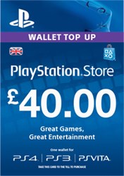 £40 PlayStation Store PSN Gift Card - PS3/ PS4/ PS Vita [UK Region]