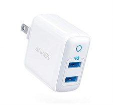 Anker PowerPort II 24W Dual USB Wall Charger 