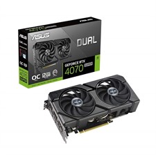 ASUS Dual GeForce RTX™ 4070 SUPER EVO OC Edition 12GB GDDR6X Graphics Card