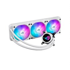 ASUS ROG Strix LC III 360 ARGB 360mm AIO CPU Liquid Cooler with 360° rotatable Water Block - White