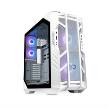 Cooler Master HAF 700 ARGB High Airflow E-ATX Full Tower Computer Case - White