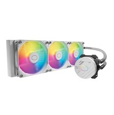 Cooler Master MasterLiquid 360L Core ARGB 360mm AIO CPU Liquid Cooler - White