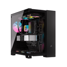 Corsair 6500X Dual Chamber ATX Mid-Tower Computer Case - Black