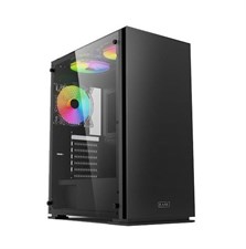 EASE EC141B Tempered Glass ATX Mid-Tower Computer Case