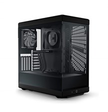 HYTE Y40 S-Tier Aesthetic ATX Mid-Tower Computer Case - Pitch Black