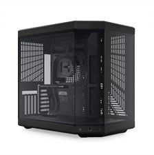 HYTE Y70 Modern Aesthetic Dual Chamber ATX Mid-Tower Computer Case with PCIE 4.0 Riser Cable - Black