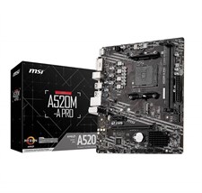 MSI A520M-A PRO AM4 AMD microATX Motherboard