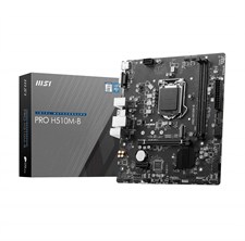 MSI Pro H510M-B Intel H510 10th Gen microATX Motherboard