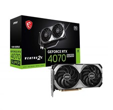 MSI GeForce RTX 4070 Super Ventus 2X OC 12GB Graphics Card 