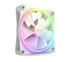 NZXT F120 RGB Duo 120mm Dual-Sided RGB Case Fan - White