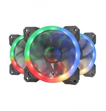Redragon GC-F008 120mm Computer Case Fan - Pack of 3