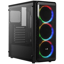 AeroCool SI-5200 RGB Acrylic Panel Mid-Tower Computer Case