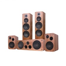 Tone Winner TJ-K8 5.1 Channel AV Hi-Fi Wooden Floor Standing Speakers