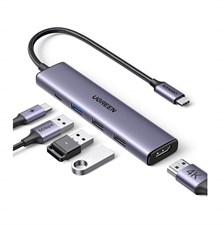 UGREEN Revodok 105 5 in 1 Multiport USB C Hub with 4K HDMI and 100W Power Delivery