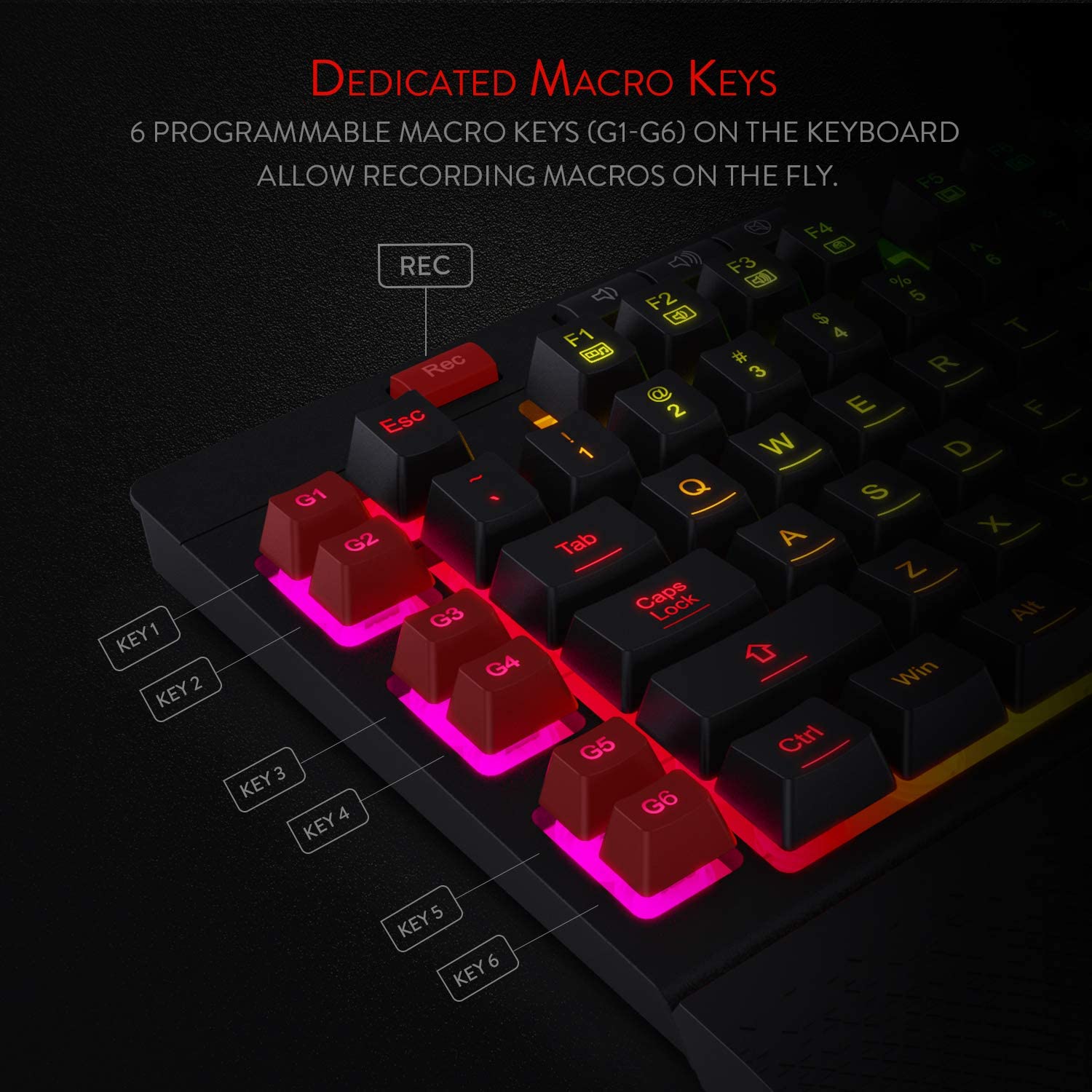 Redragon Shiva K512 RGB Wired Gaming Keyboard - Price in Pakistan ...