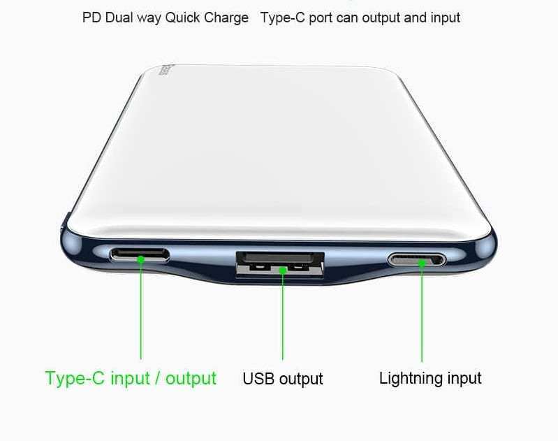 Baseus Simbo Smart Ultra Thin Power Bank Mah Pakdukaan