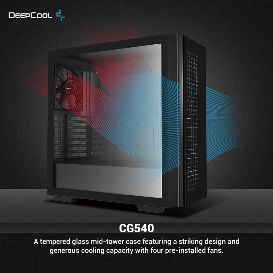 Buy DeepCool CG540 RGB Mid Tower ATX Computer Case Price in Pakistan ...