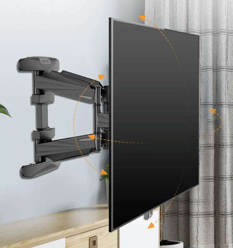 Kaloc S8 Full Motion TV Wall Mount Bracket - Price in Pakistan