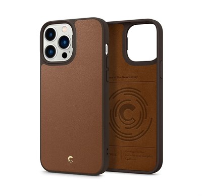 iphone 13 saddle brown leather case