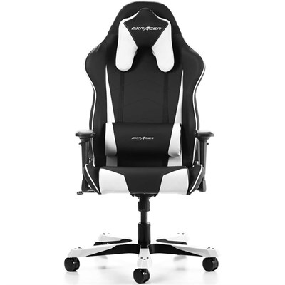 DxRacer Tank Series PU Leather Gaming Chair Black White PakDukaan