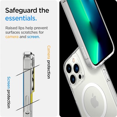 Case Spigen Ultra Hybrid transparente Para iPhone 13 Pro Max